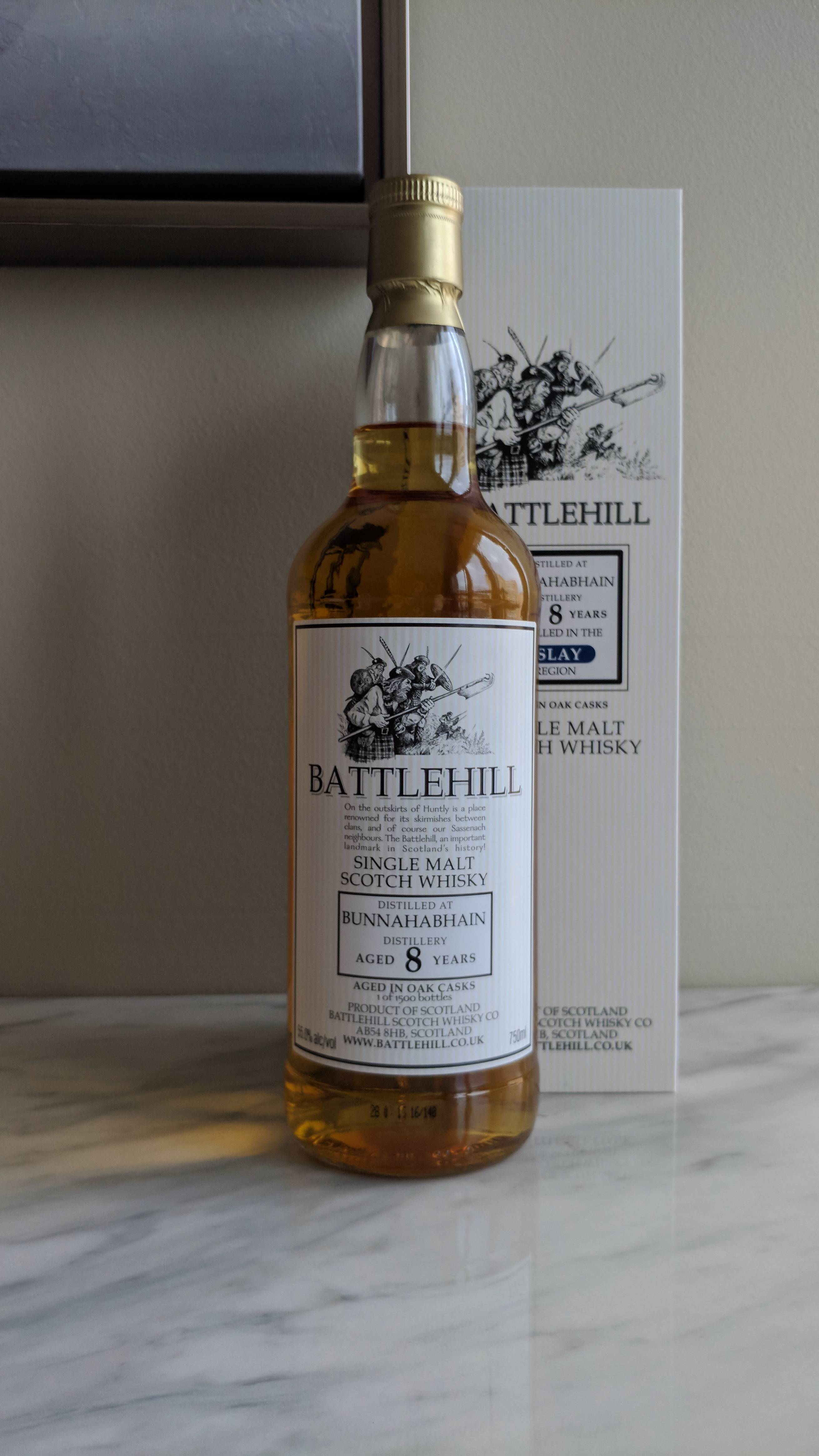 Battlehill Bunnahabhain 8 Year – Scotch & Sheen