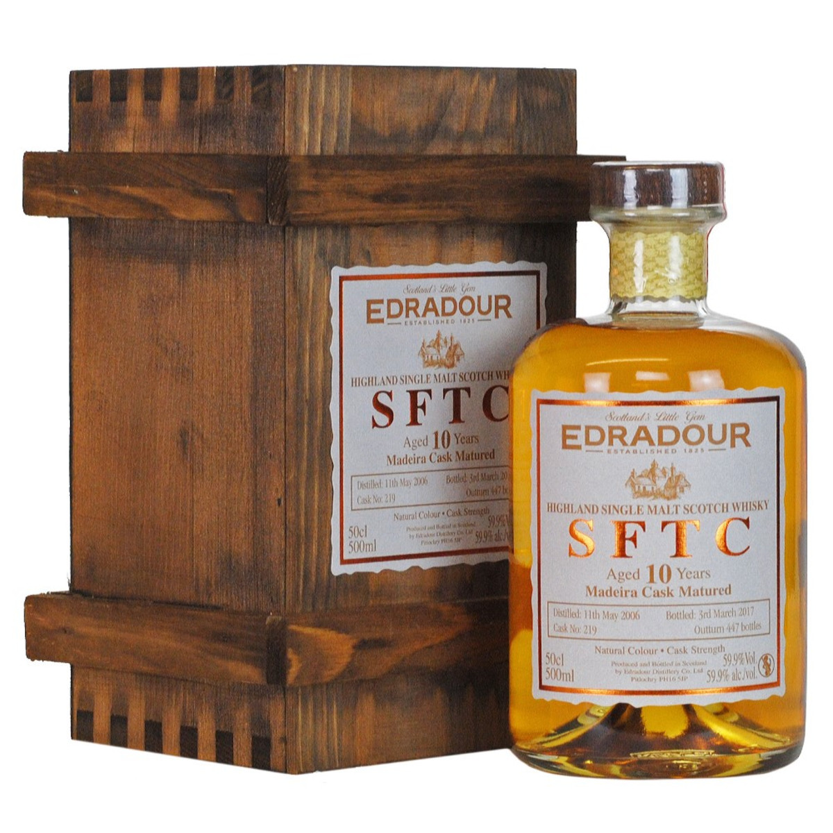 EDRADOUR SFTC #452 10年 500ml EDRADOUR SFTC #452 10年 500ml Edradour 2010 - Ratings and reviews