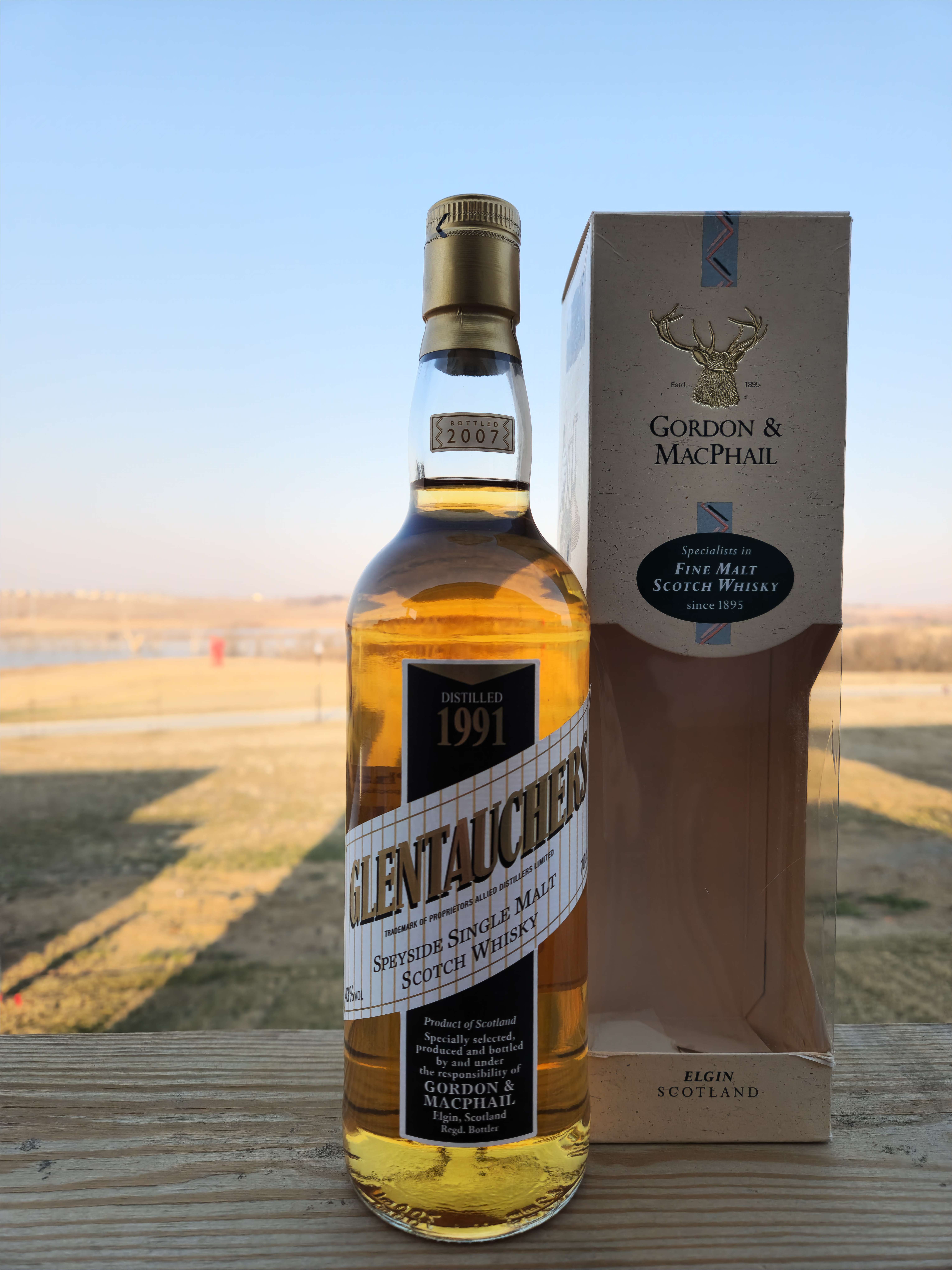Gordon & MacPhail Glentauchers Distillery Label (1991) – Scotch