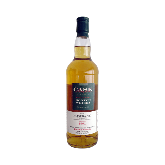 Gordon & MacPhail Cask Strength Rosebank 18 Year (1991) – Scotch